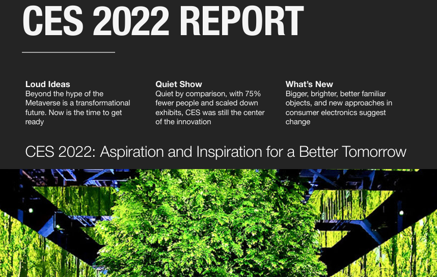 CES 2022 Report